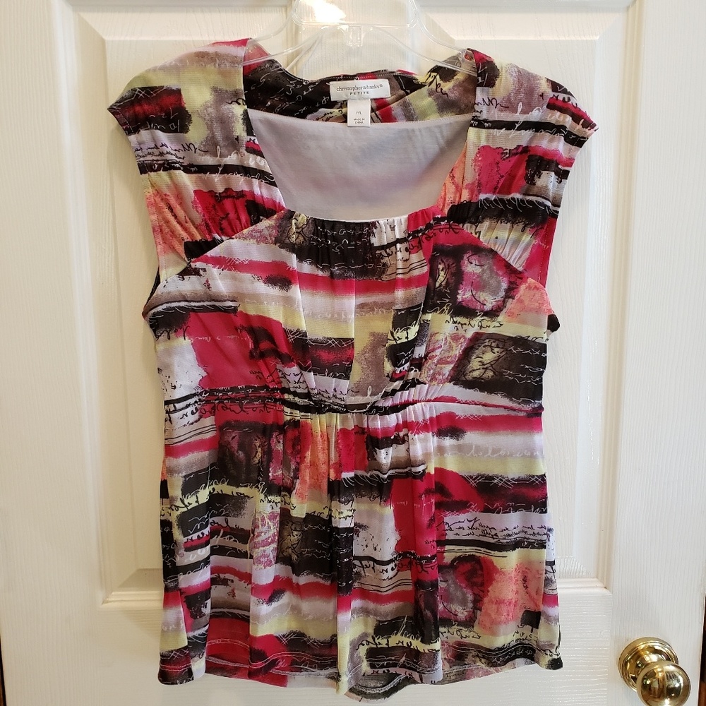 Christopher & Banks petite large lined sleeveless.